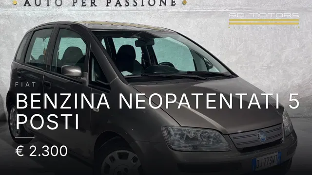 Fiat Benzina Neopatentati 5 Posti 2007