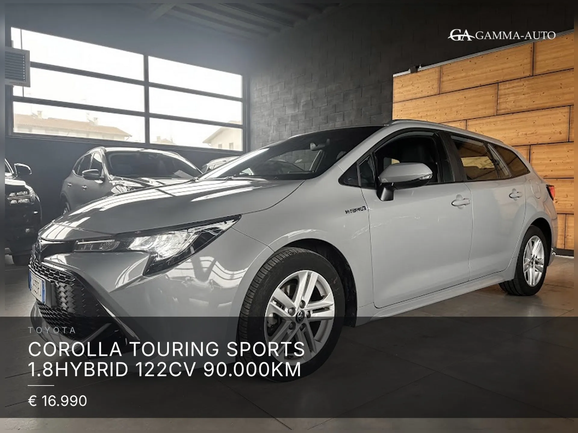 Toyota Corolla Touring Sports 1.8hybrid 122cv 90.000KM 2021