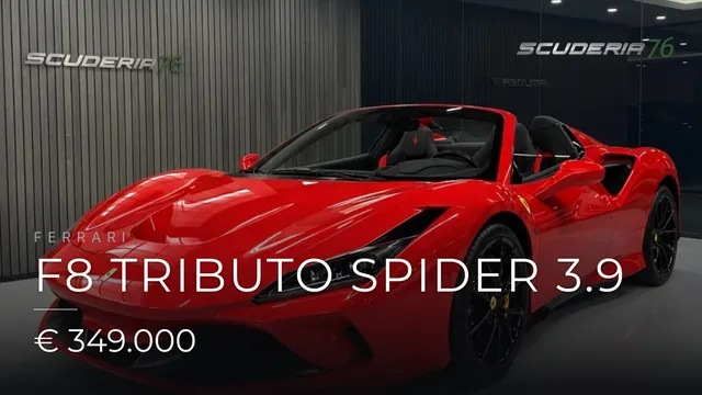 Ferrari F8 Tributo Spider 3.9 2021