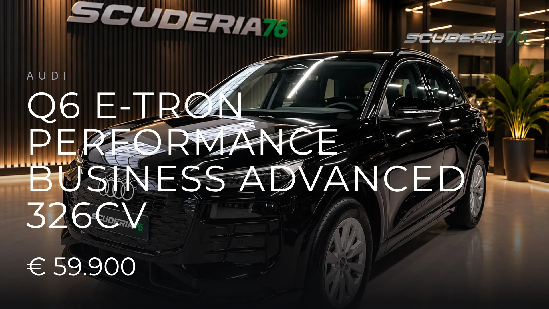 Audi Q6 e-tron performance Business Advanced 326cv 2026