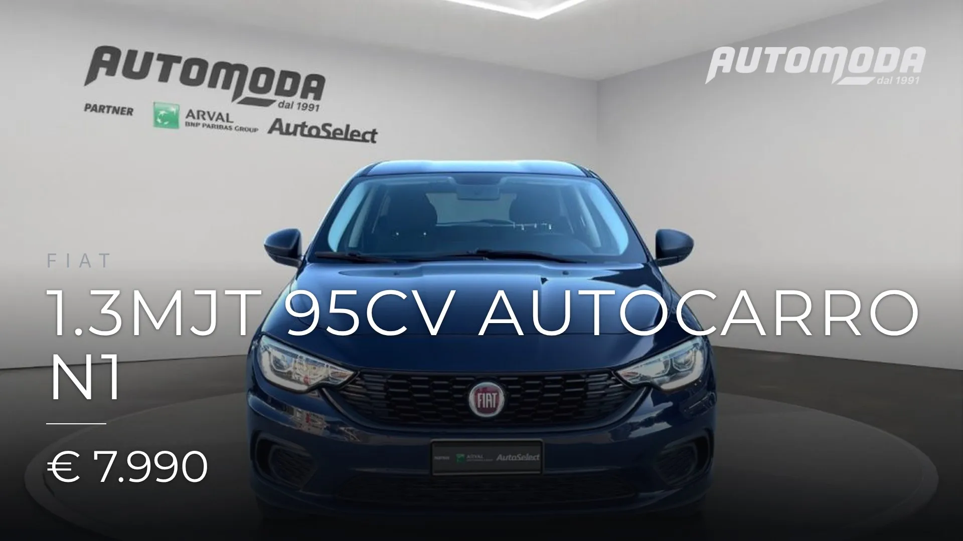 Fiat 1.3MJT 95CV AUTOCARRO N1 2020