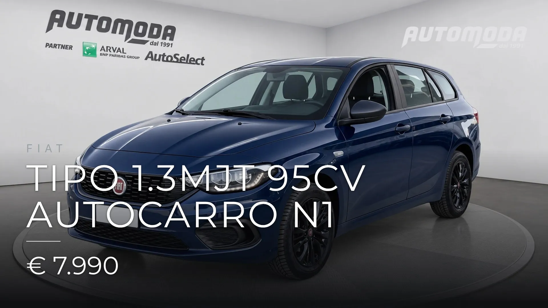 Fiat Tipo 1.3MJT 95CV AUTOCARRO N1 2020