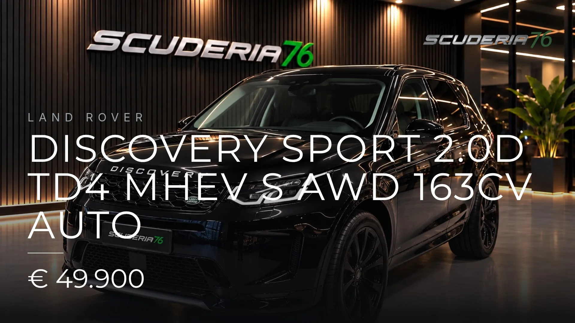 Land Rover Discovery Sport 2.0d td4 mhev S awd 163cv auto 2025