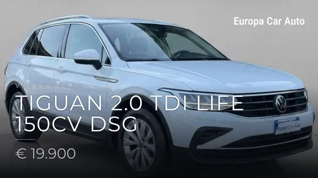 Volkswagen Tiguan 2.0 tdi Life 150cv dsg 2021