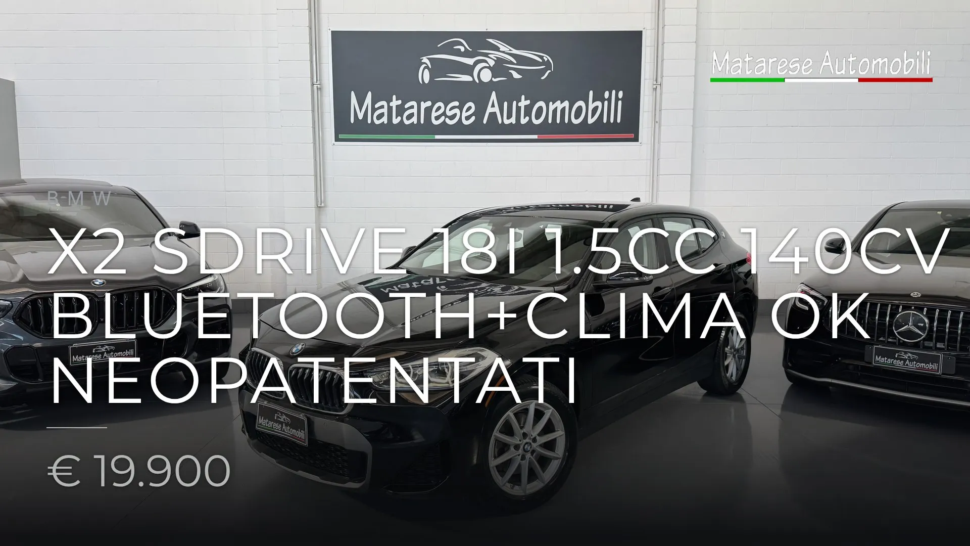 BMW X2 Sdrive 18i 1.5cc 140cv Bluetooth+Clima OK Neopatentati 2019