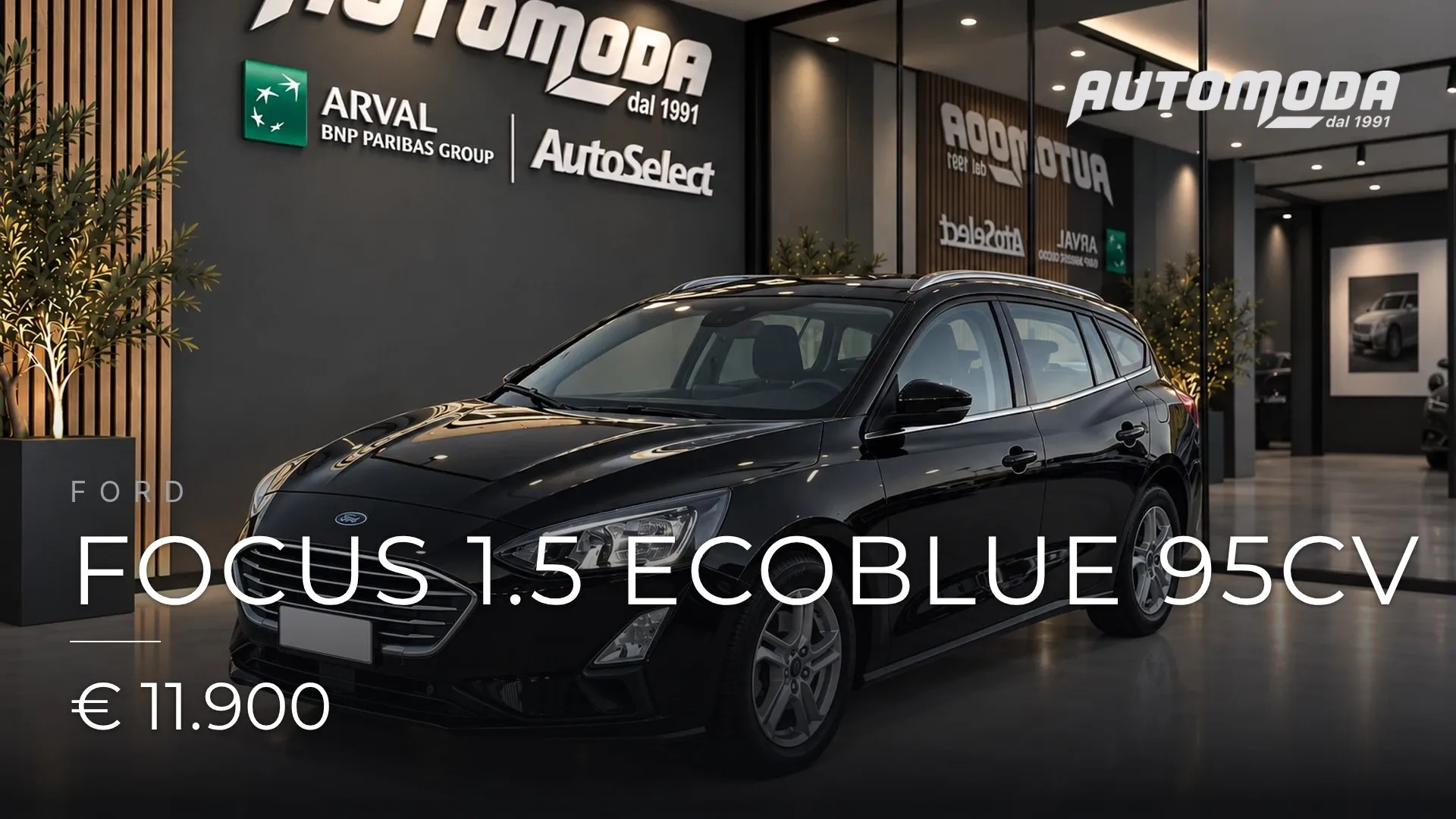 Ford Focus 1.5 ECOBLUE 95CV 2020