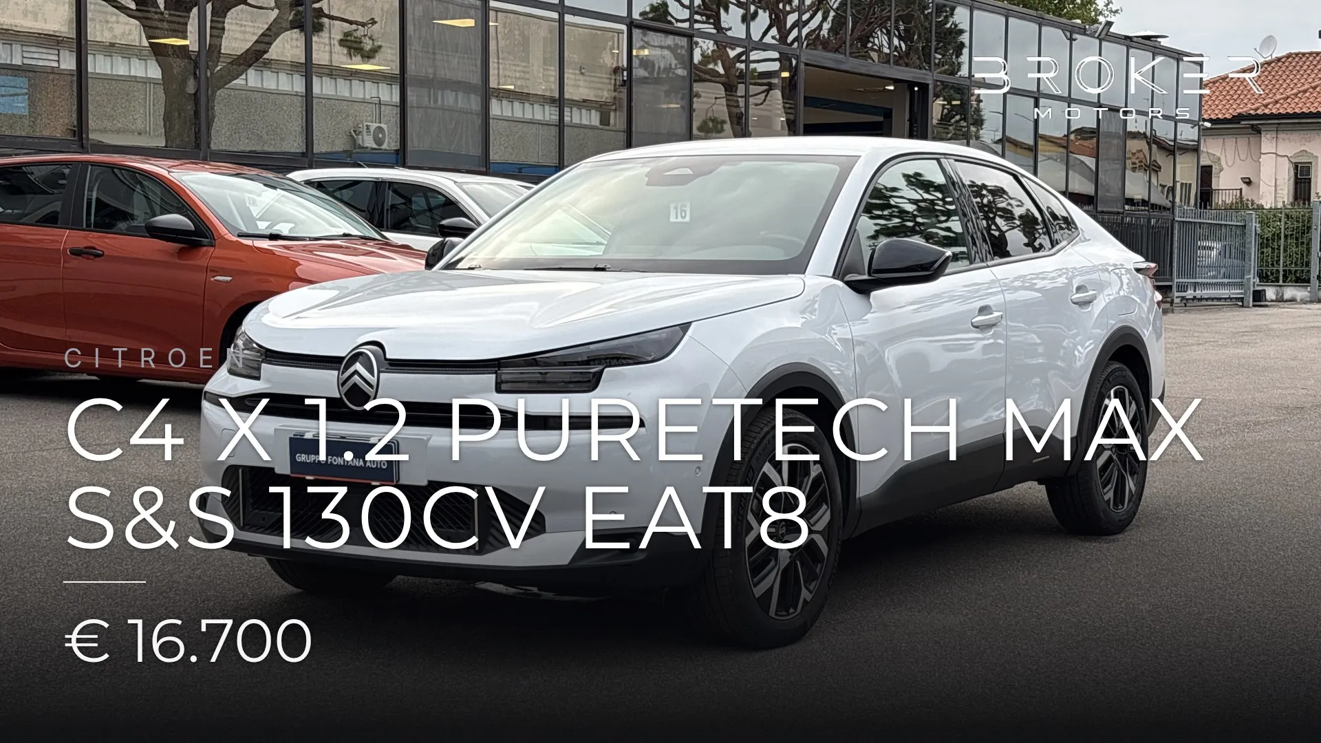 Citroen C4 X 1.2 puretech Max s&s 130cv eat8 2025