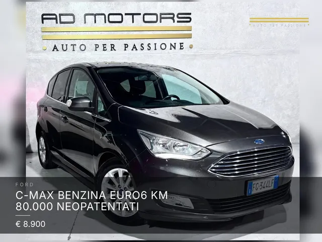 Ford C-Max Benzina Euro6 Km 80.000 Neopatentati 2016