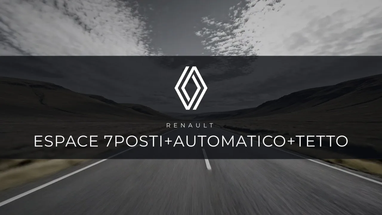 Renault Espace 7posti+Automatico+Tetto 2016