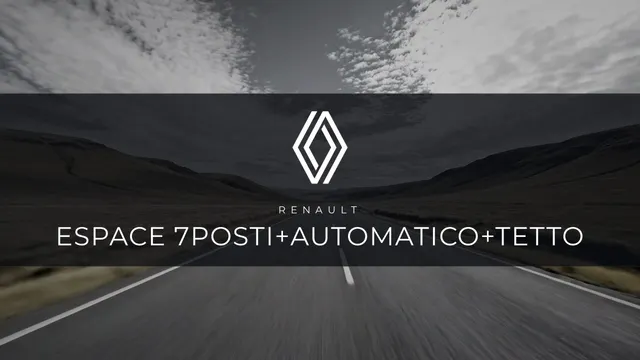 Renault Espace 7posti+Automatico+Tetto 2016