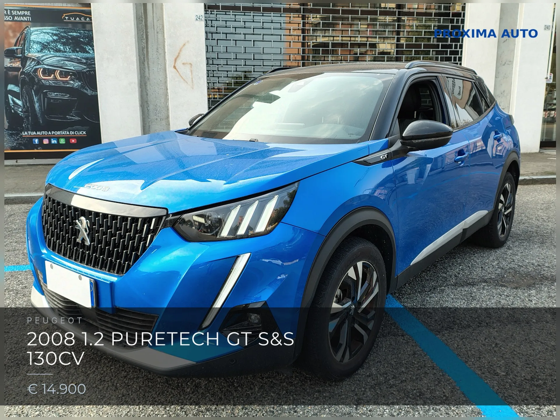 Peugeot 2008 1.2 puretech GT s&s 130cv 2021