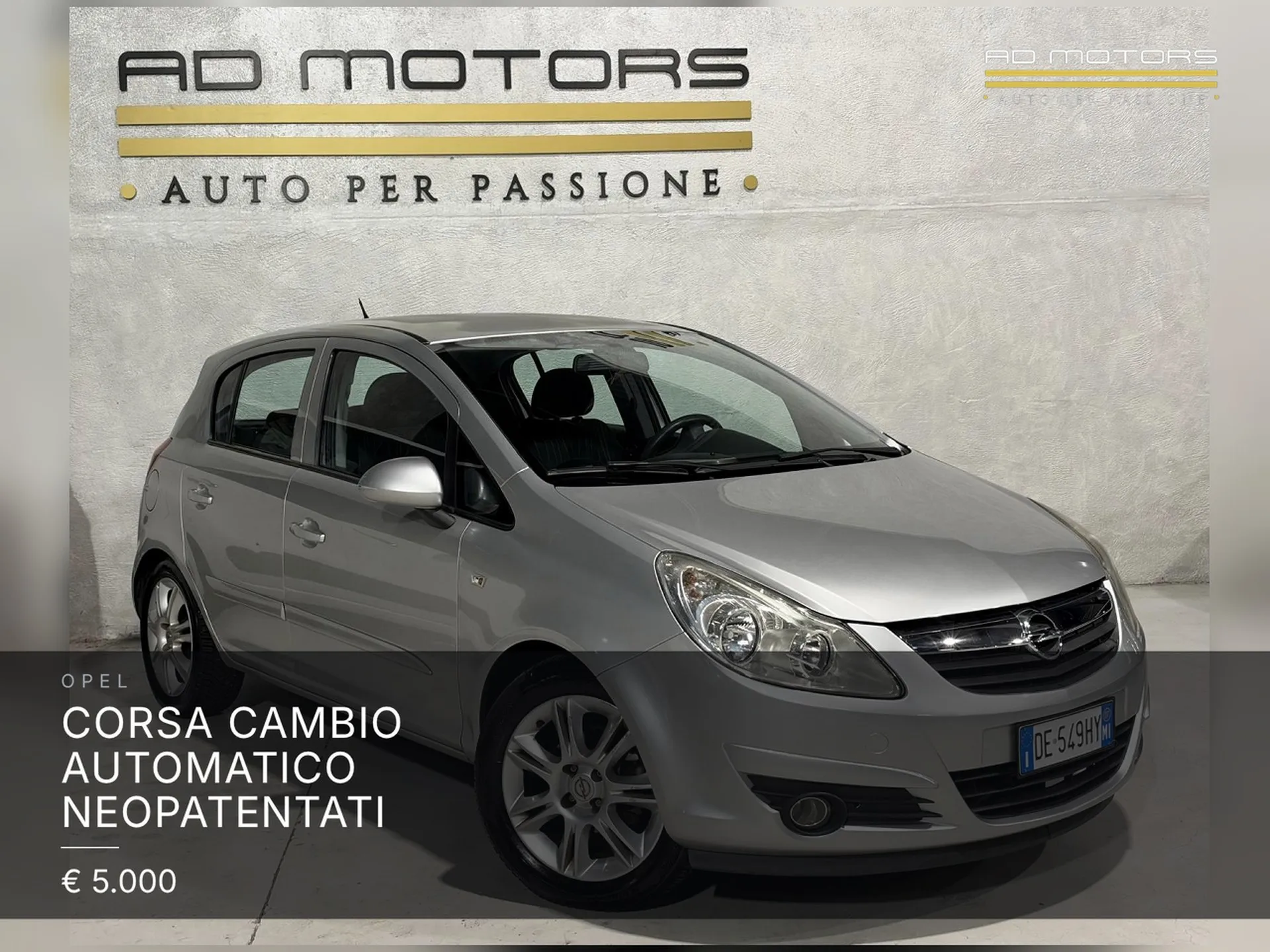 Opel Corsa Cambio Automatico Neopatentati 2007