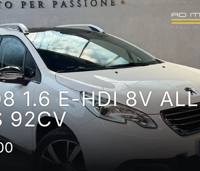 Peugeot 2008 1.6 e-hdi 8v Allure s&s 92cv 2014