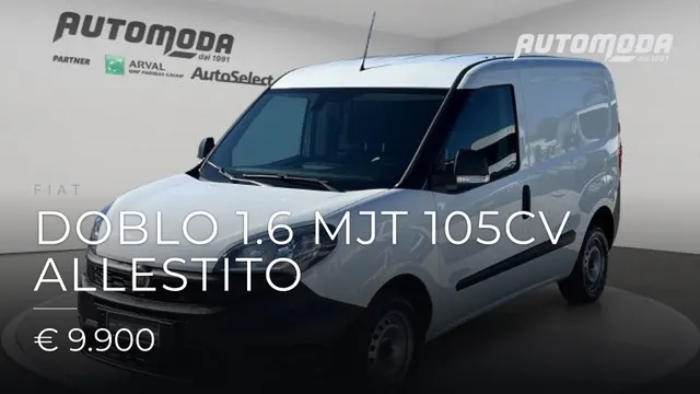 FIAT Doblo 1.6 MJT 105CV ALLESTITO 2021