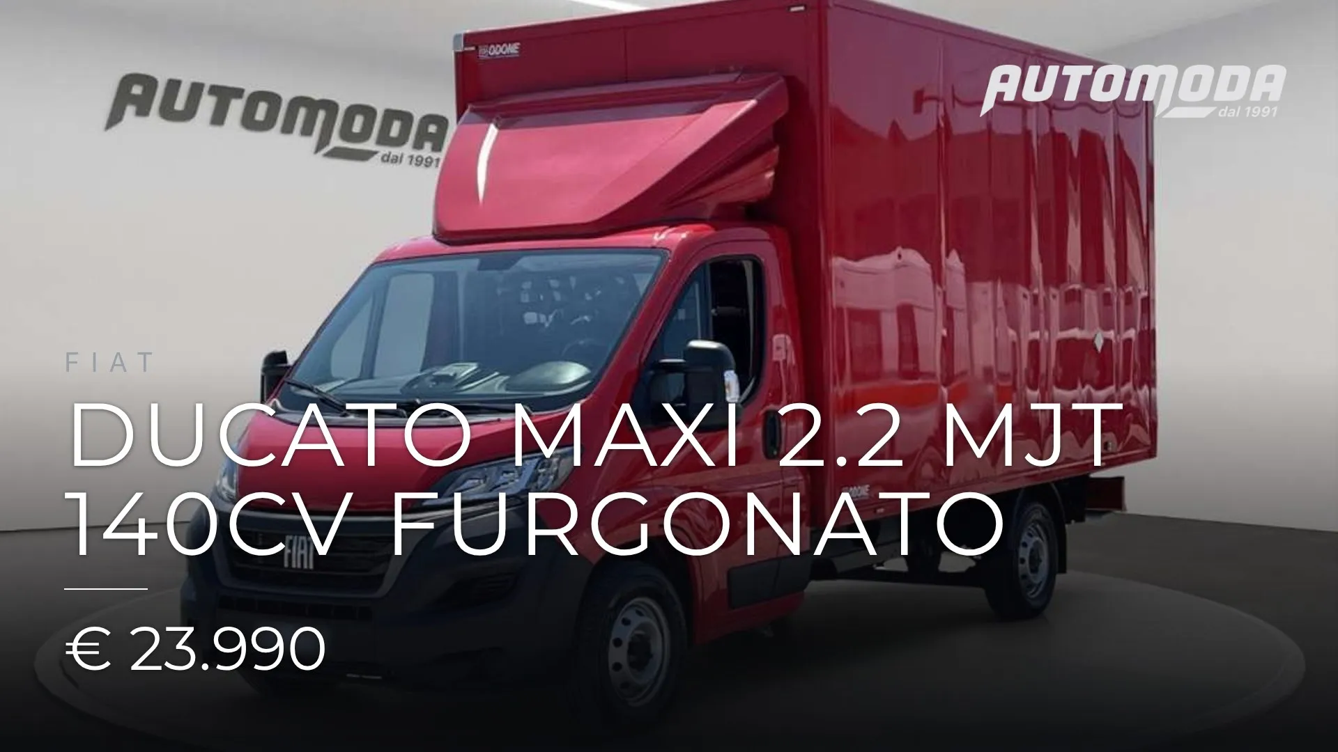 FIAT Ducato MAXI 2.2 Mjt 140CV furgonato 2023