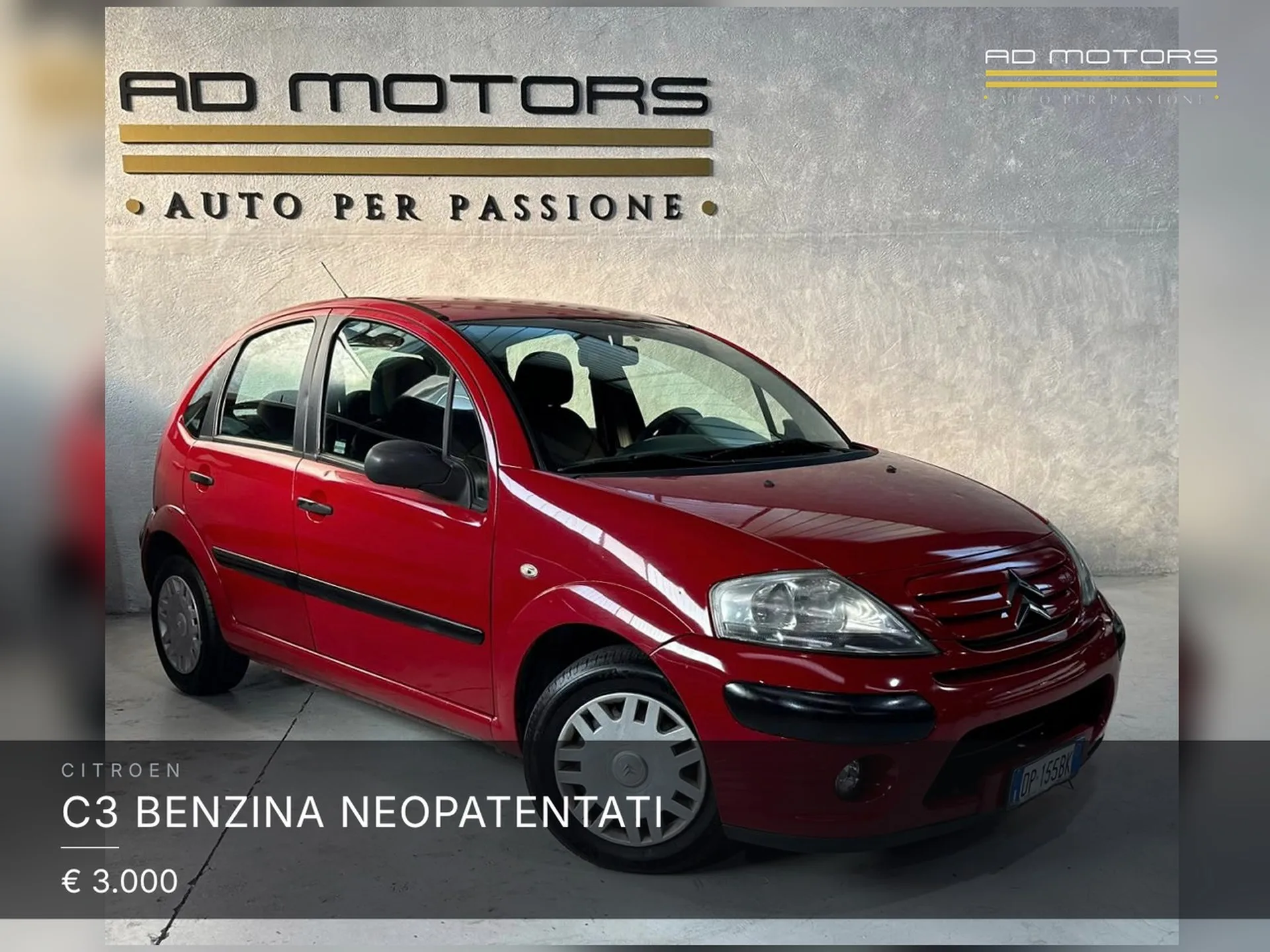 Citroen C3 Benzina Neopatentati 2008