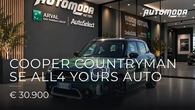 Mini Cooper COUNTRYMAN SE ALL4 YOURS AUTO 2023
