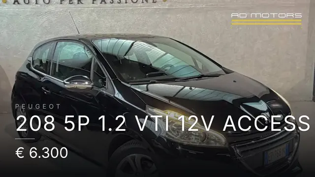 Peugeot 208 5p 1.2 vti 12v Access 2013