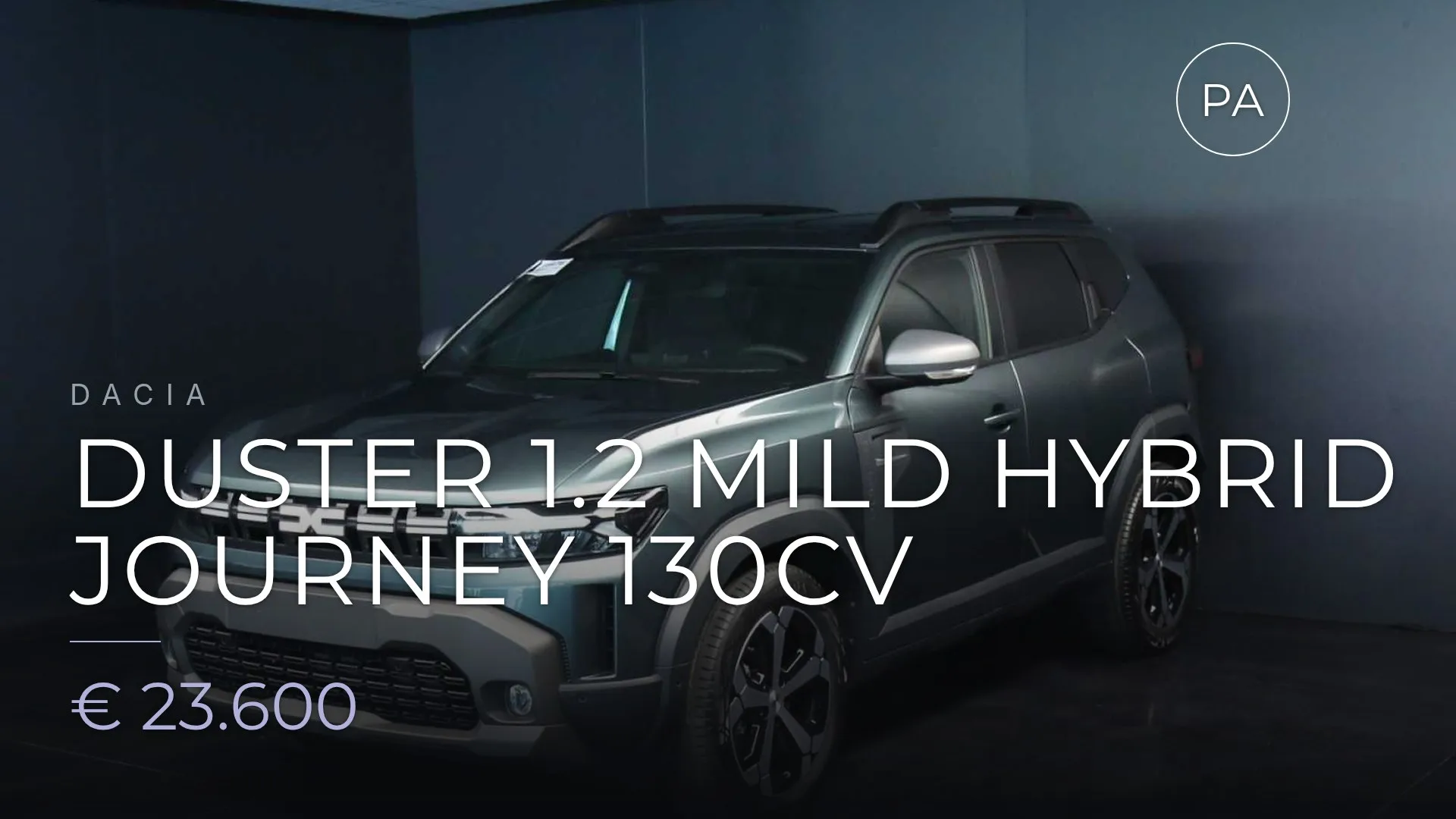 Dacia Duster 1.2 mild hybrid Journey 130cv 2025