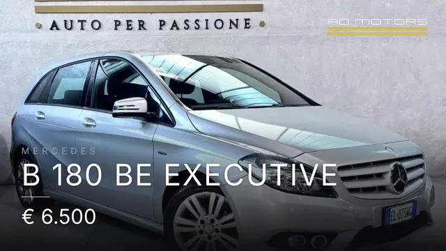 Mercedes B 180 be Executive 2012