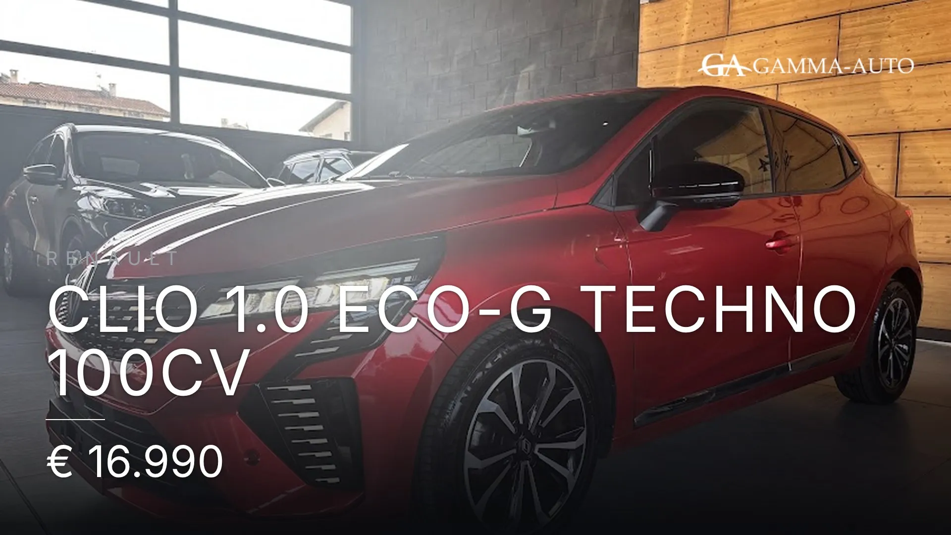 Renault Clio 1.0 eco-g Techno 100cv 2025