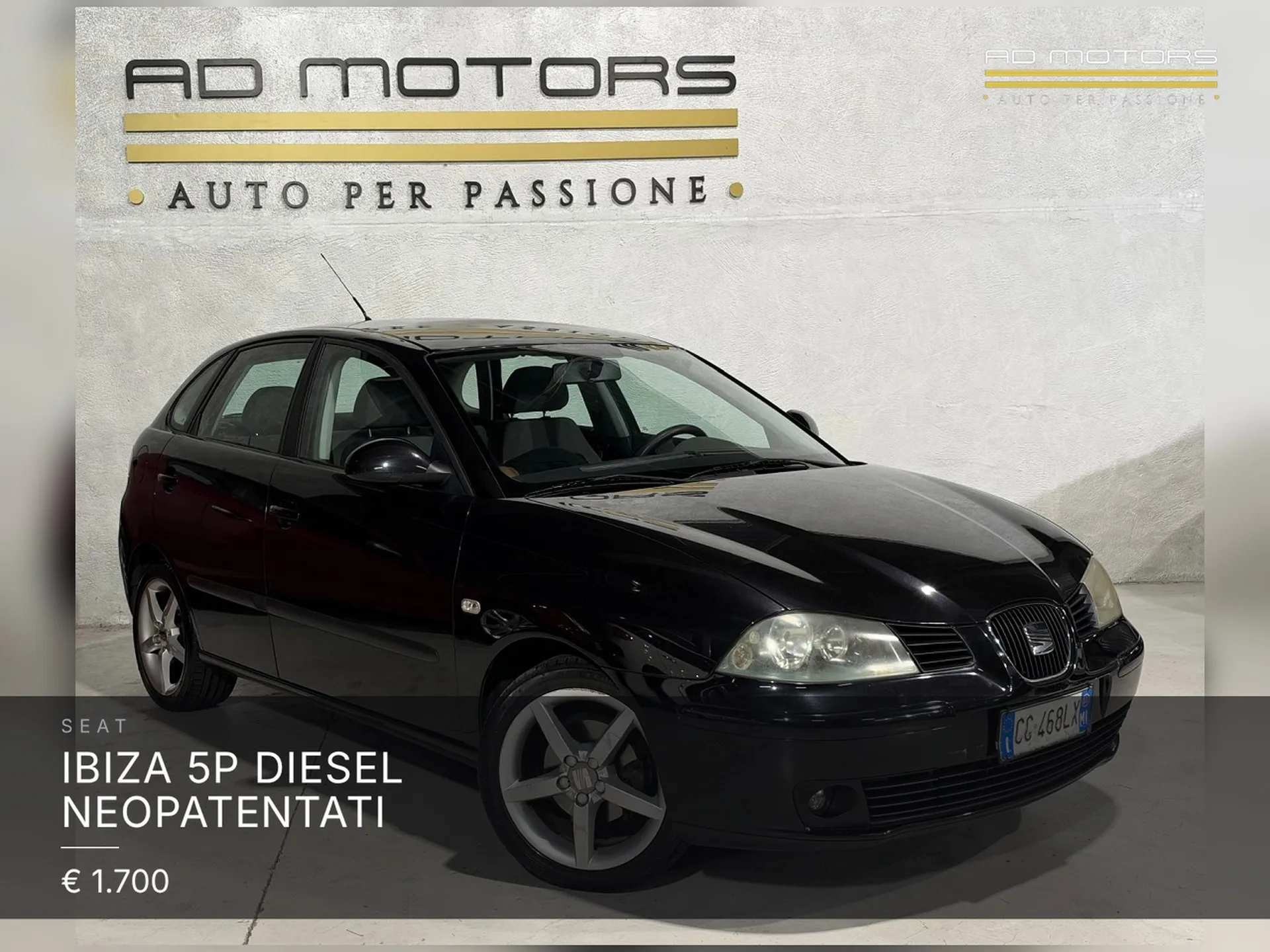 Seat Ibiza 5p Diesel Neopatentati 2003