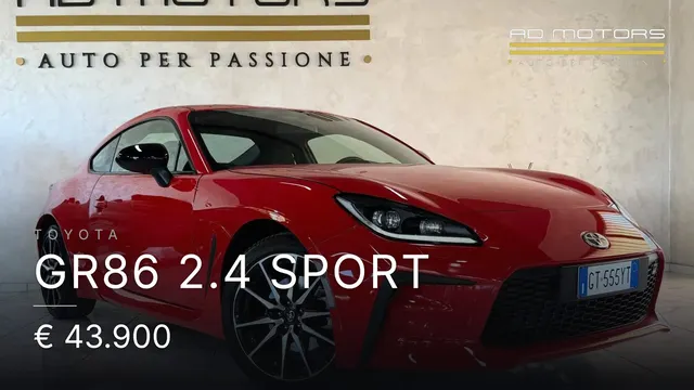 Toyota GR86 2.4 Sport 2024