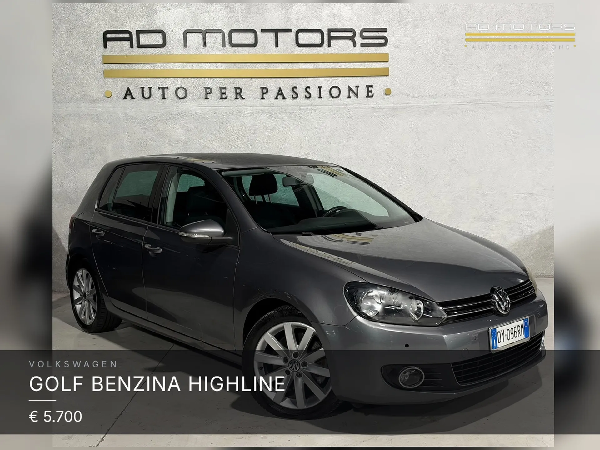 Volkswagen Golf Benzina Highline 2009