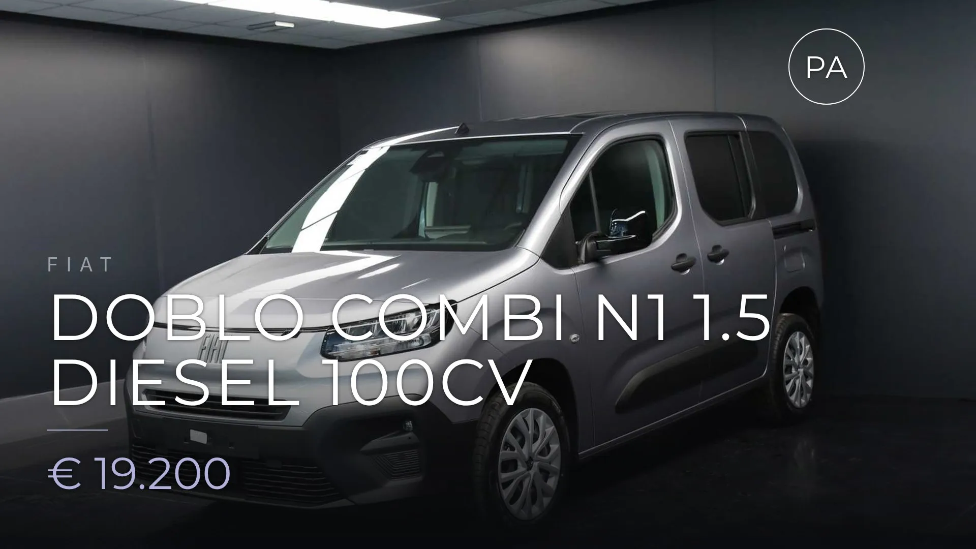 Fiat Doblo combi N1 1.5 diesel 100cv 2026