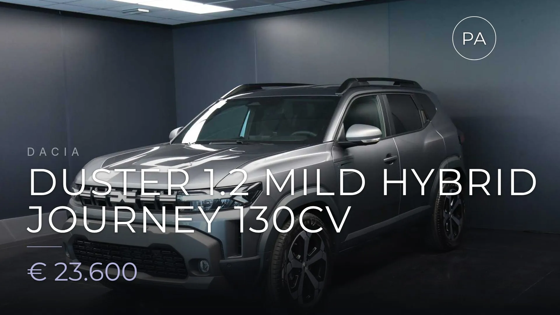 Dacia Duster 1.2 mild hybrid Journey 130cv 2025