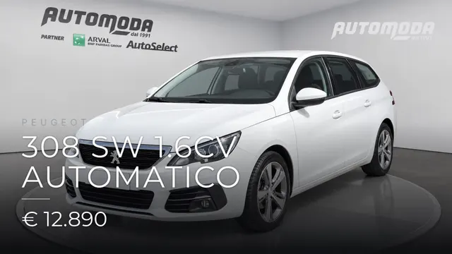 Peugeot 308 SW 1.6CV AUTOMATICO 2020