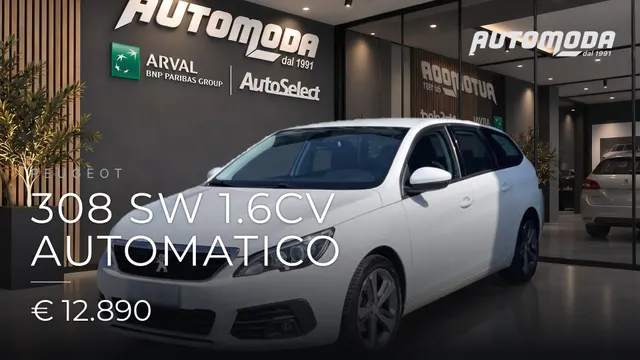 Peugeot 308 SW 1.6CV AUTOMATICO 2020