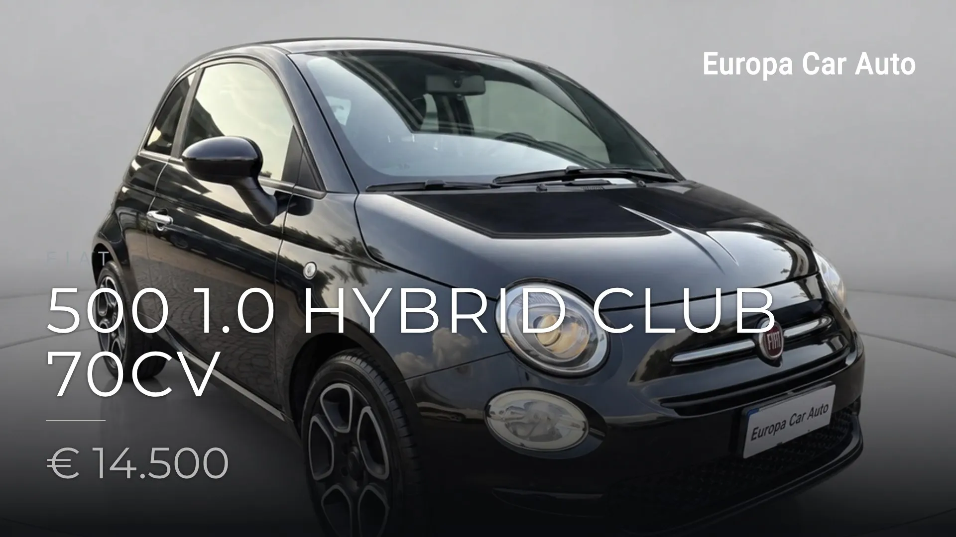 Fiat 500 1.0 hybrid Club 70cv 2022
