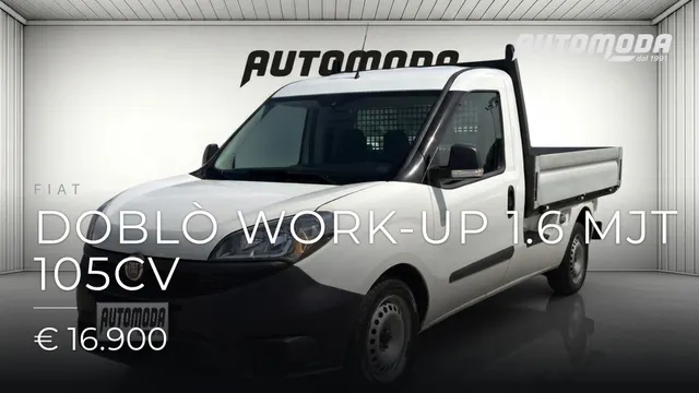 FIAT doblò work-up 1.6 mjt 105cv 2021