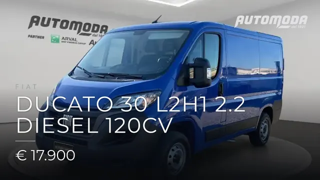 FIAT Ducato 30 L2H1 2.2 diesel 120cv 2024