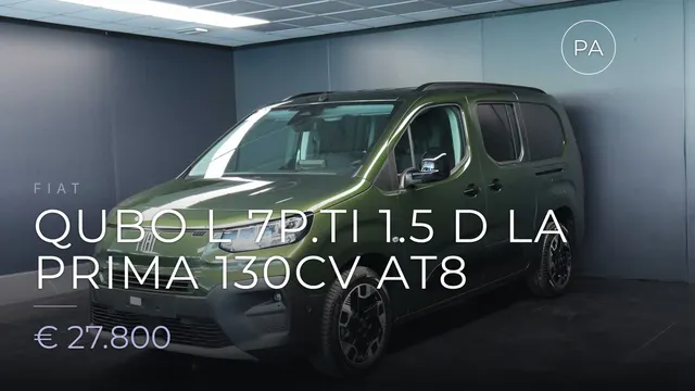Fiat Qubo L 7p.ti 1.5 d La Prima 130cv at8 2026