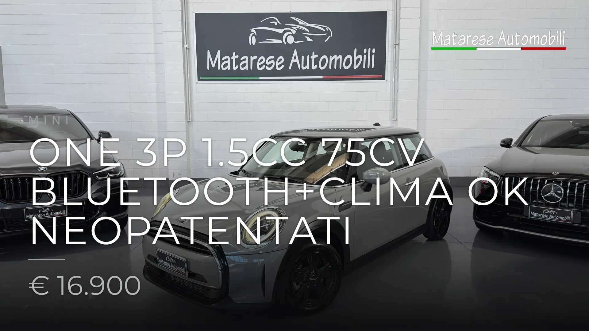 Mini One 3p 1.5cc 75cv Bluetooth+Clima OK Neopatentati 2022