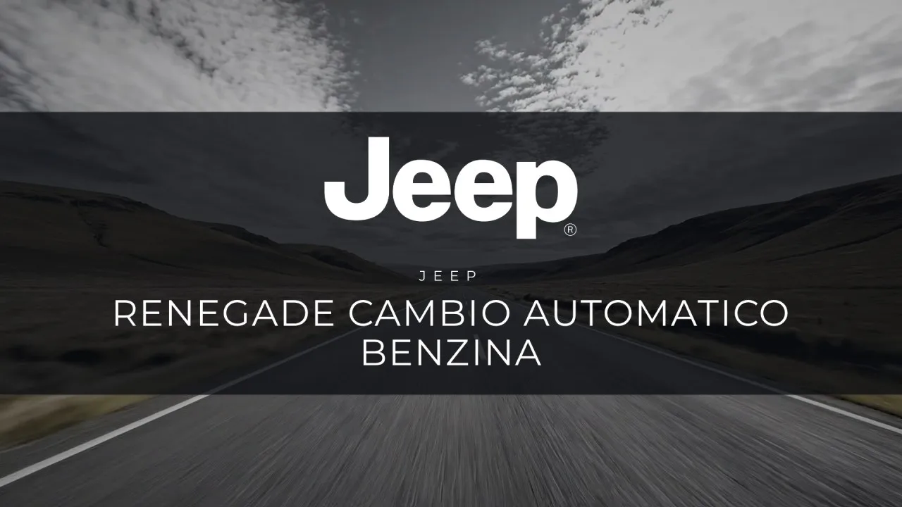 Jeep Renegade Cambio Automatico Benzina 2018