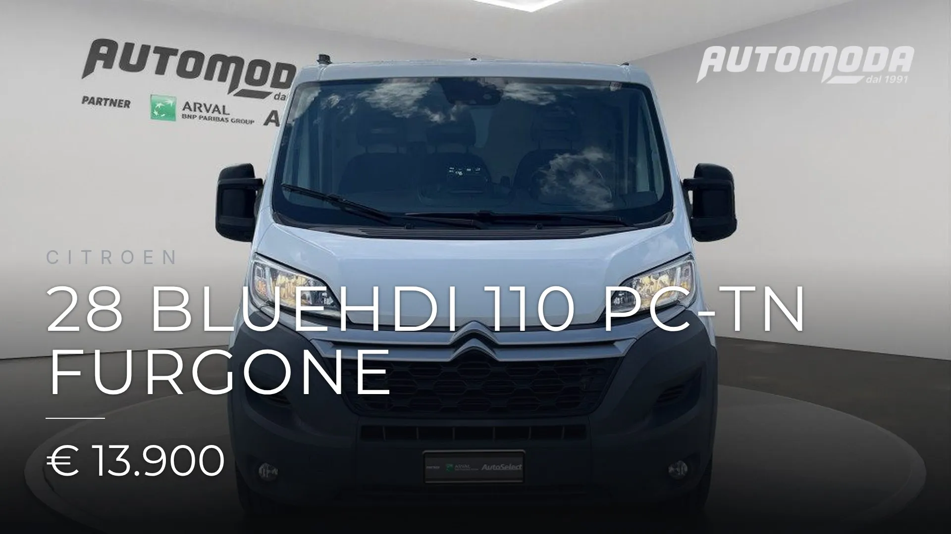 CITROEN 28 BlueHDi 110 PC-TN Furgone 2017