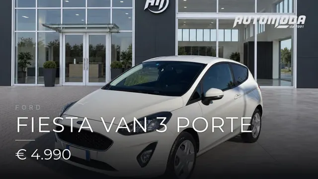 Ford Fiesta VAN 3 PORTE 2021
