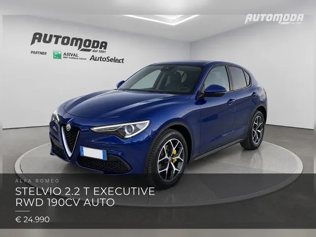 Alfa Romeo Stelvio 2.2 t Executive rwd 190cv auto 2022
