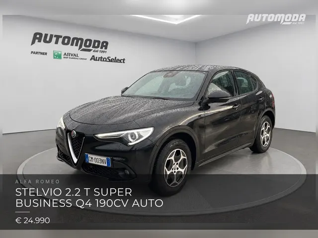 Alfa Romeo Stelvio 2.2 t Super Business Q4 190cv auto 2023