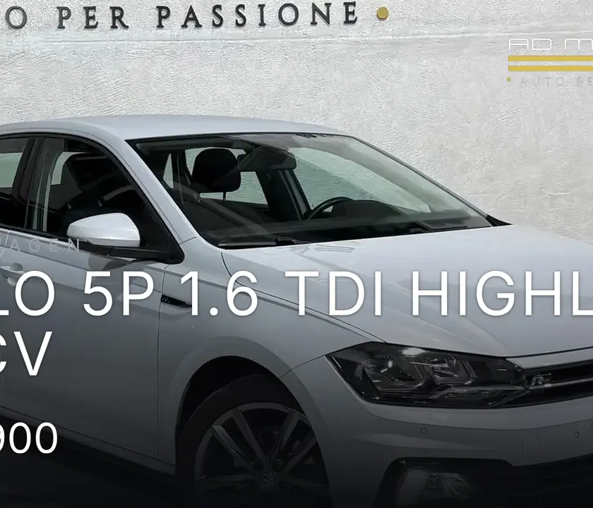 Volkswagen Polo 5p 1.6 tdi Highline 95cv 2018