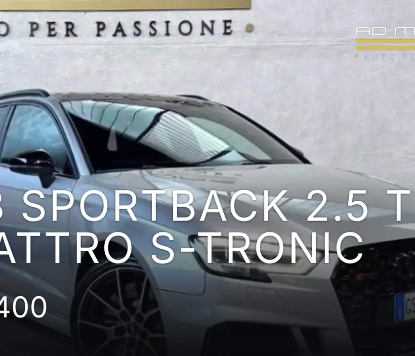 Audi RS3 Sportback 2.5 tfsi quattro s-tronic 2017