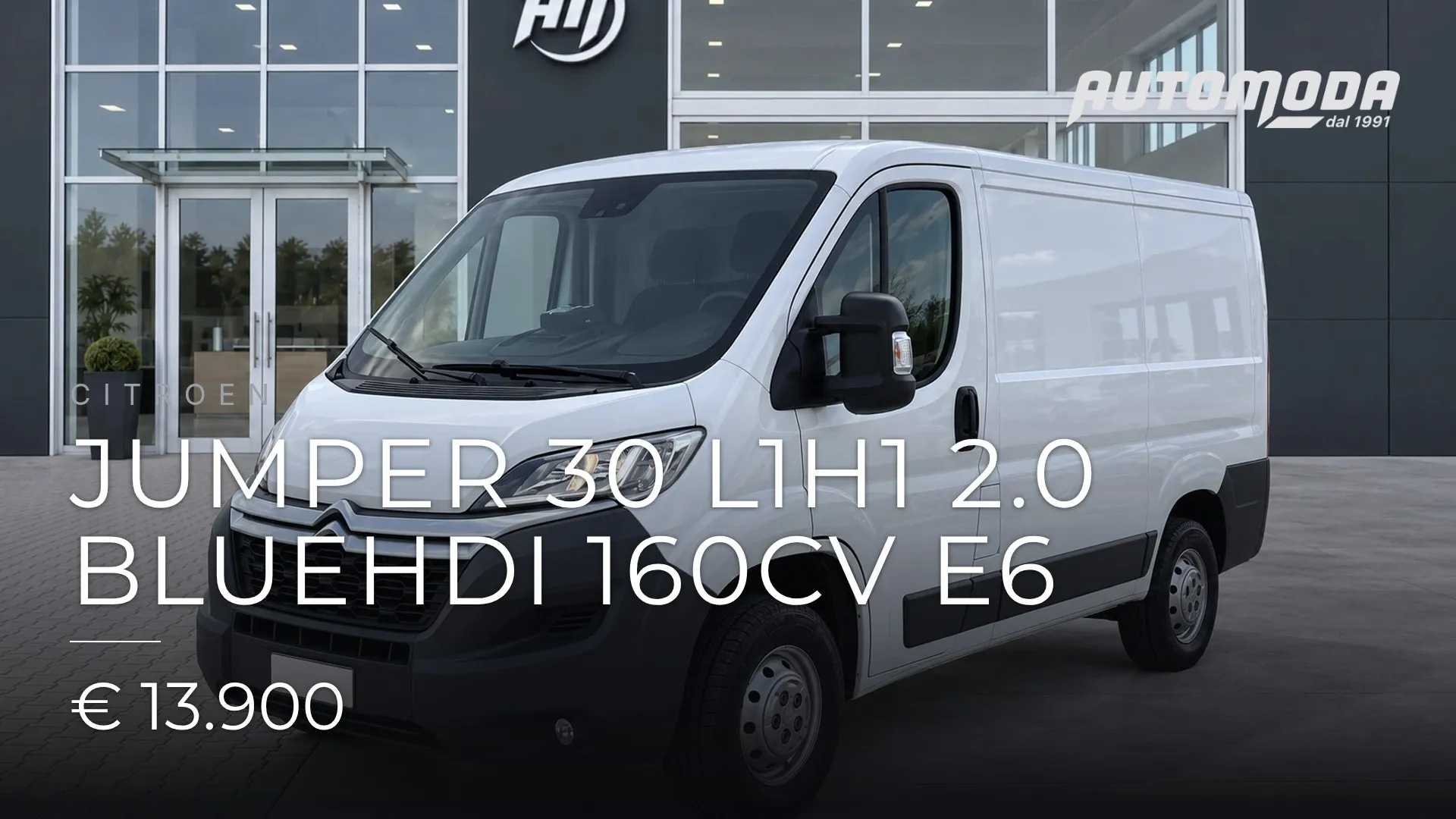Citroen Jumper 30 L1H1 2.0 bluehdi 160cv E6 2017