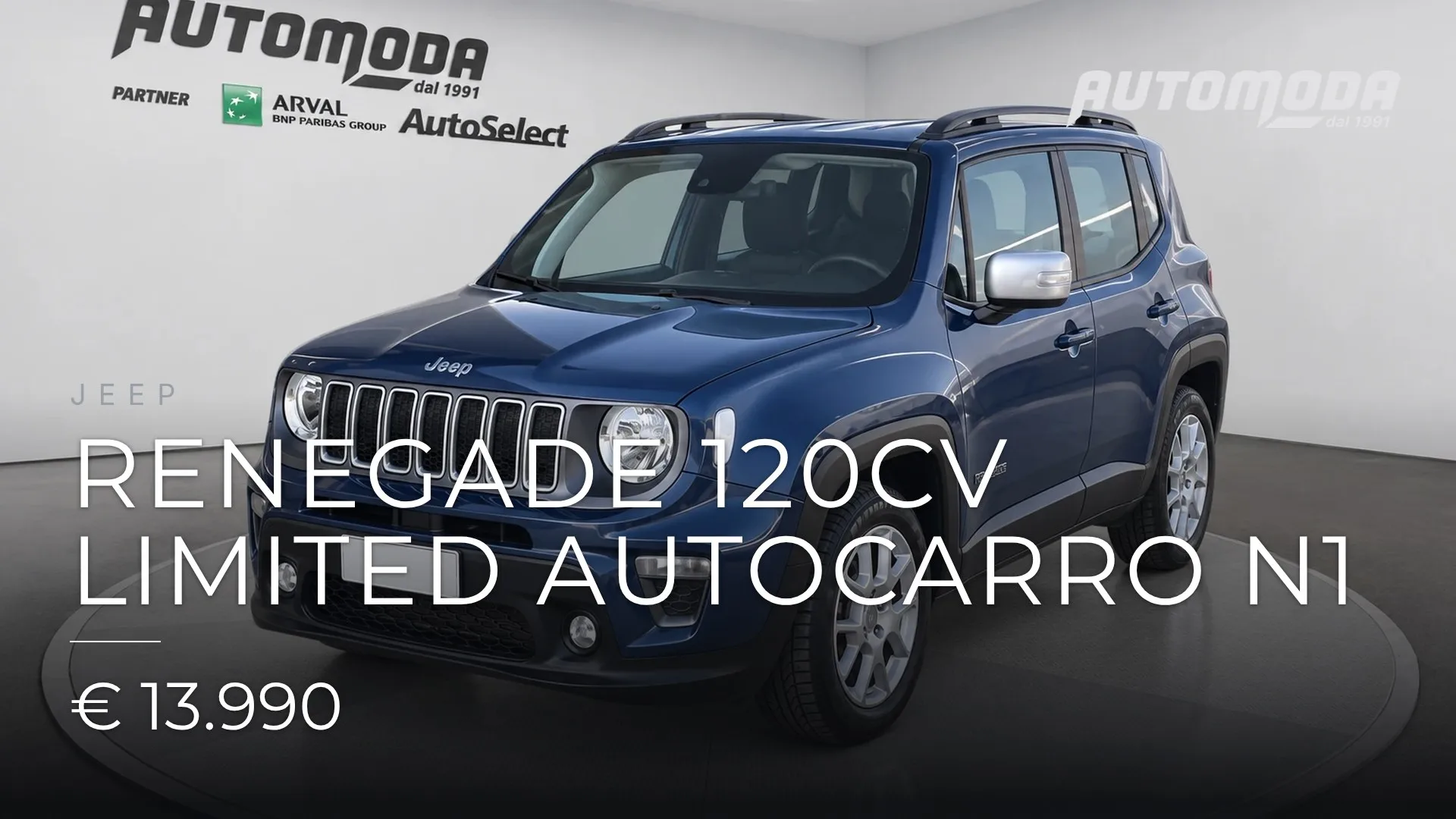Jeep Renegade 120CV Limited Autocarro N1 2022