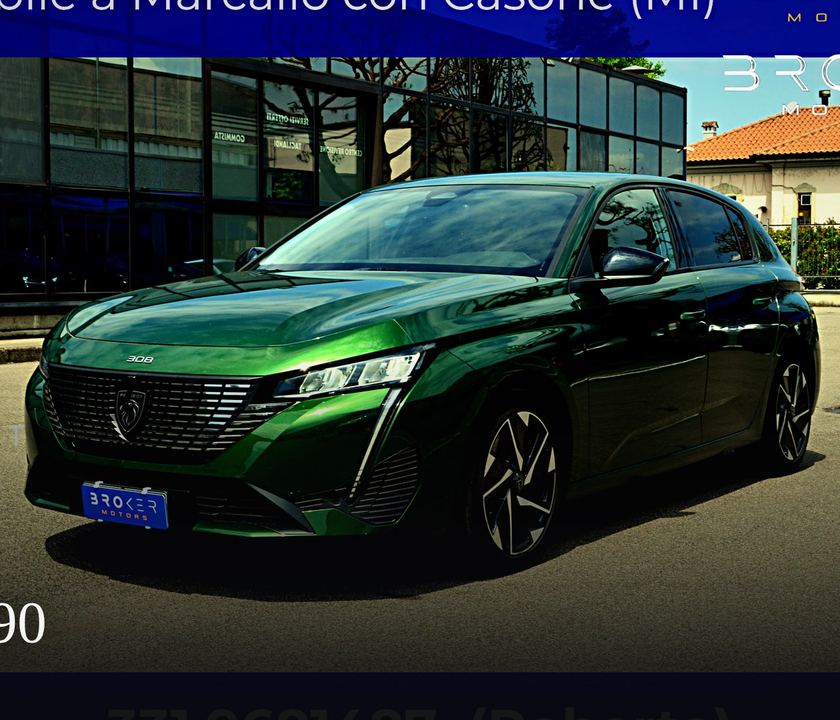 Peugeot 308 1.5 bluehdi Allure Pack s&s 130cv eat8 2024