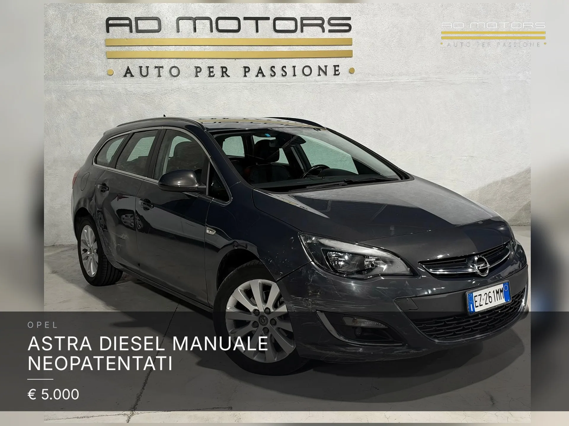Opel Astra Diesel Manuale Neopatentati 2015