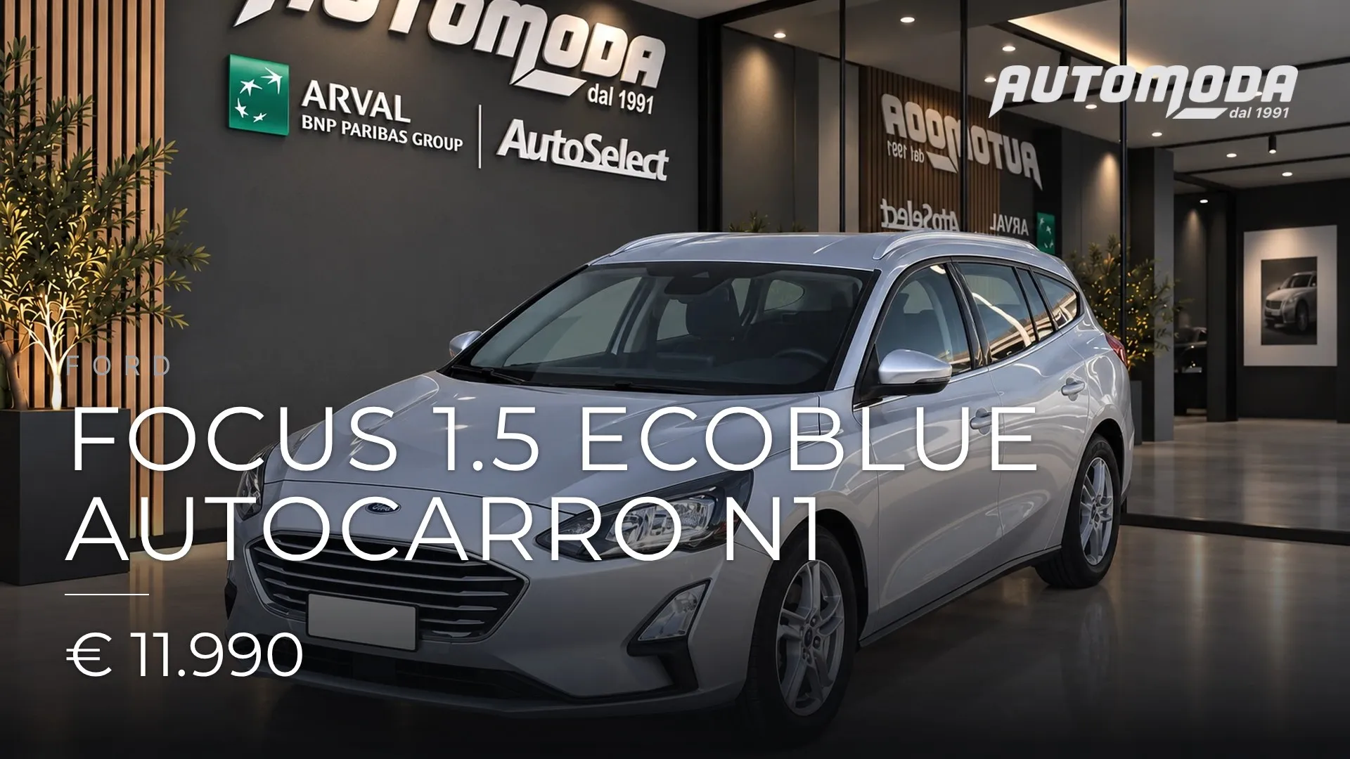 Ford Focus 1.5 ECOBLUE AUTOCARRO N1 2022