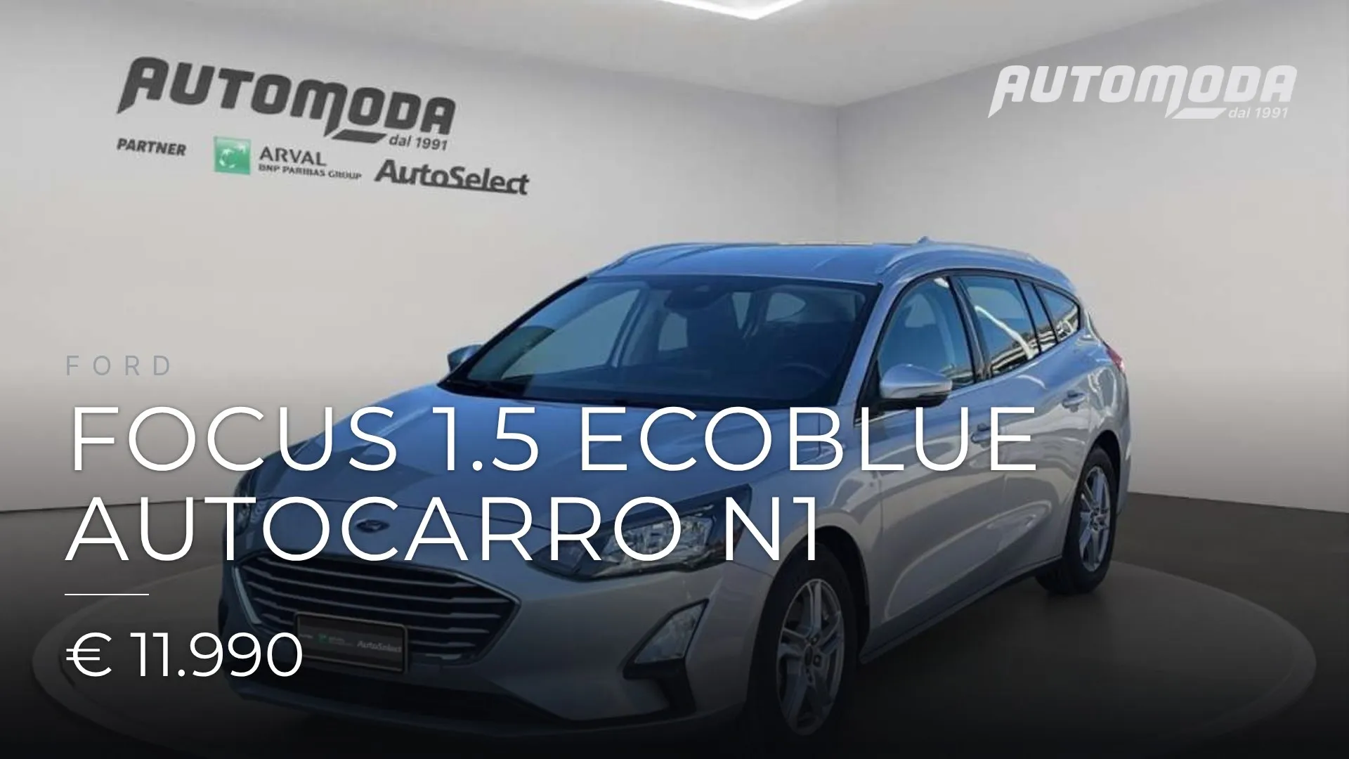 Ford Focus 1.5 ECOBLUE AUTOCARRO N1 2022